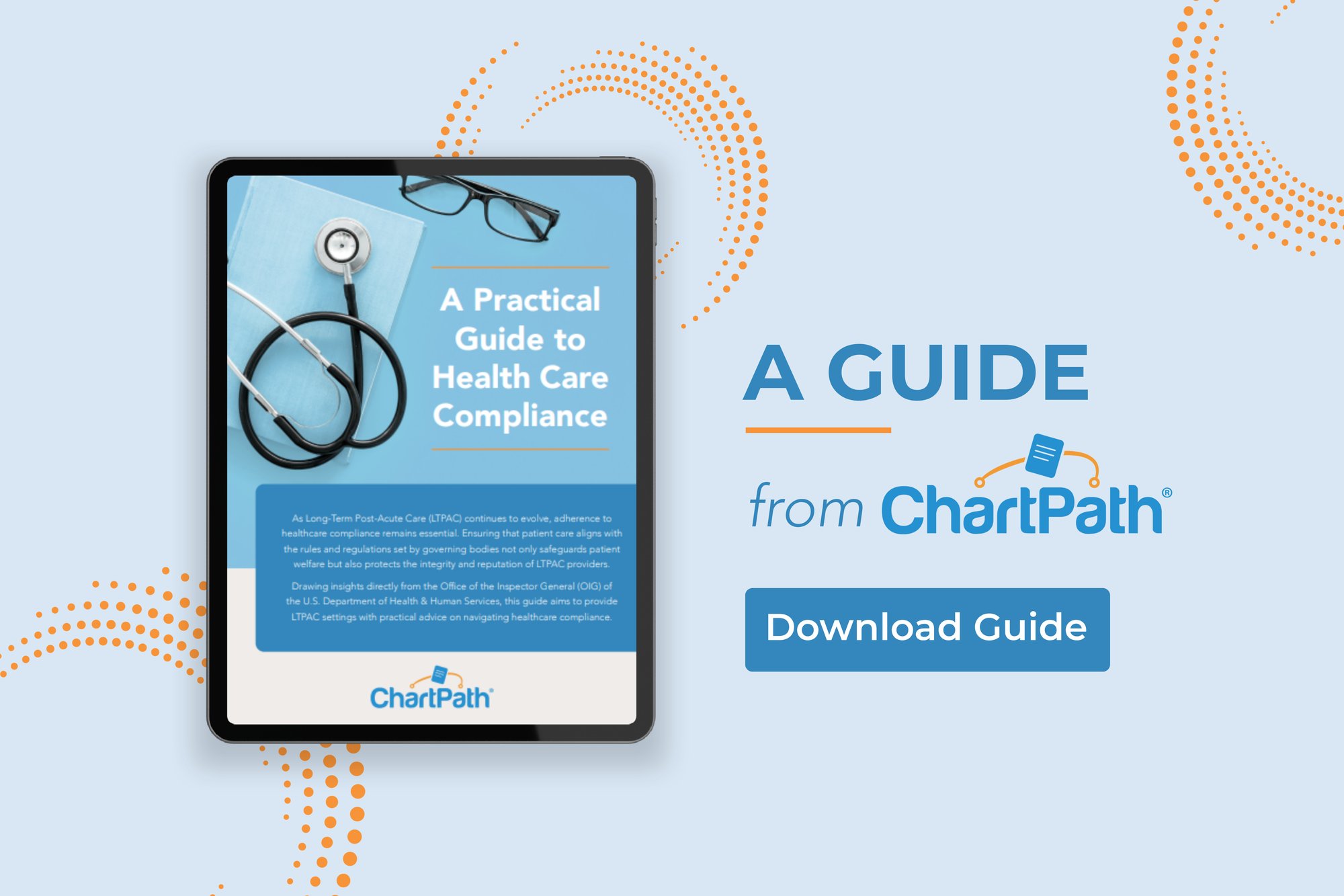 ChartPath - PCO - A Practical Guide to Healthcare Compliance Web Tile