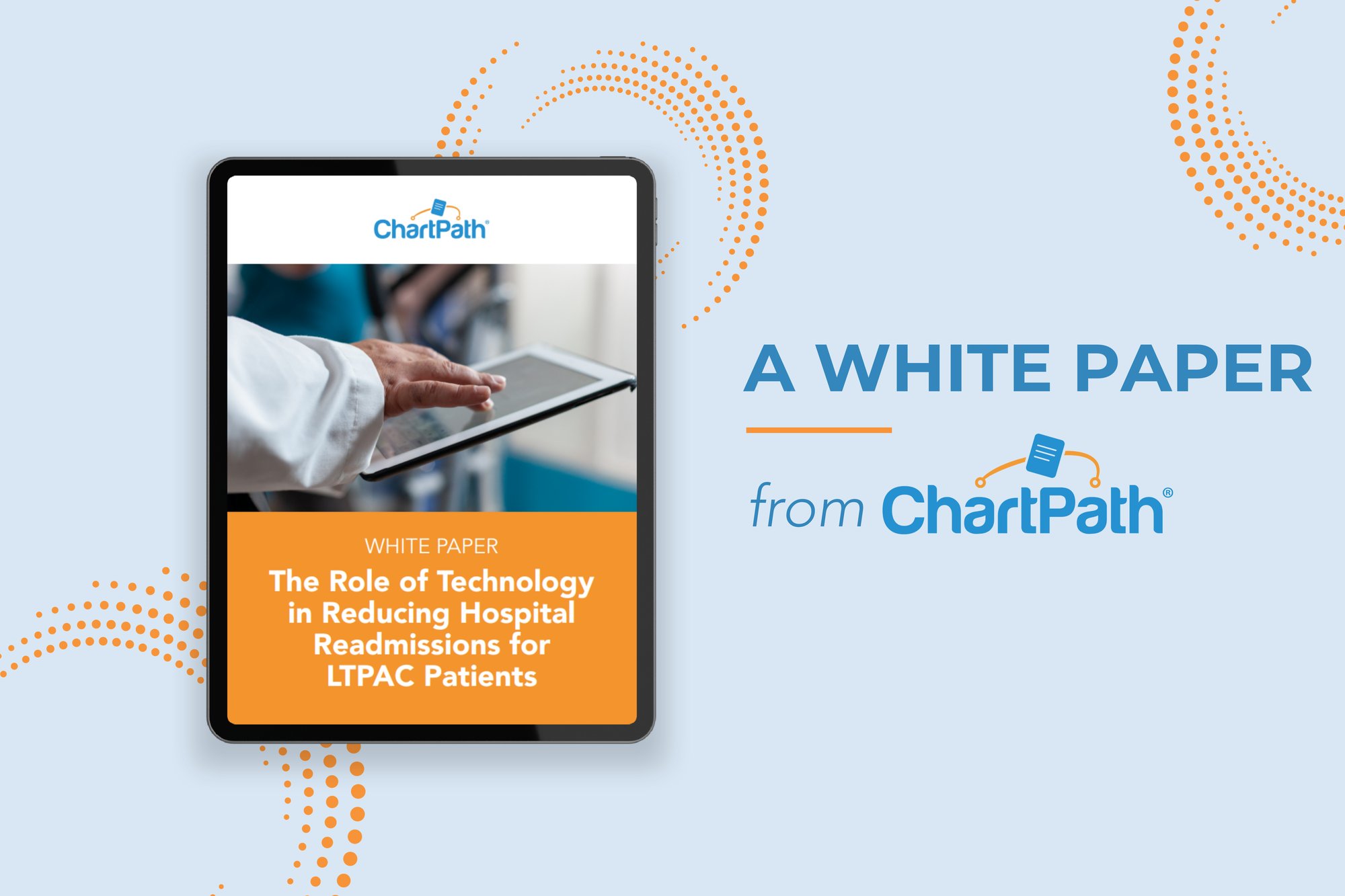 ChartPath - PCO - The Role of Technology in Reducing Hospital Readmissions for LTPAC Patients White Paper Web Tile (1)
