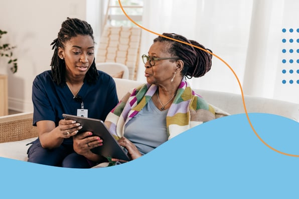 Medical team collaborating with care coordination software to streamline communication and improve patient outcomes