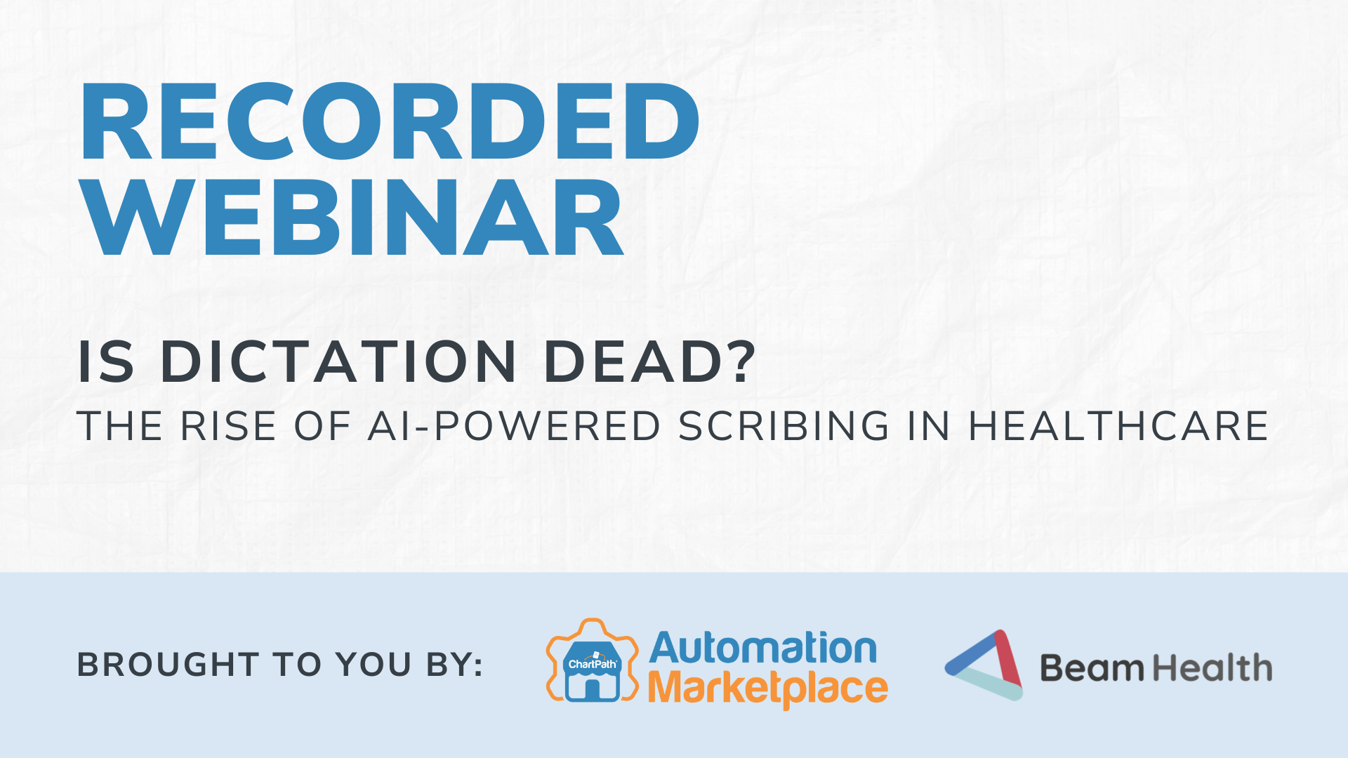 Recorded Webinar_Dication Dead